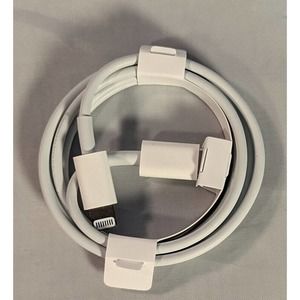 Apple iPhone Genuine OEM 1m (~3ft) USB-C to Lightning Charging Cable Cord